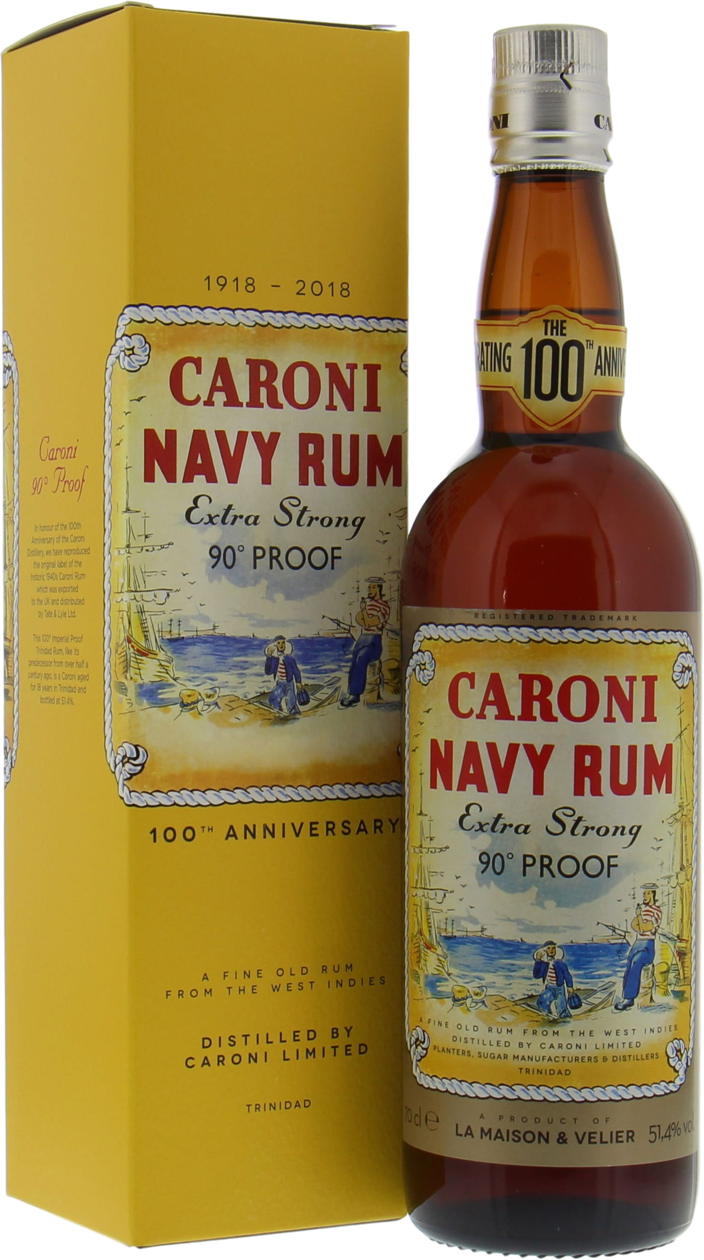 Caroni - 100th anniversary 18 Years Old Replica 51.4% 2000