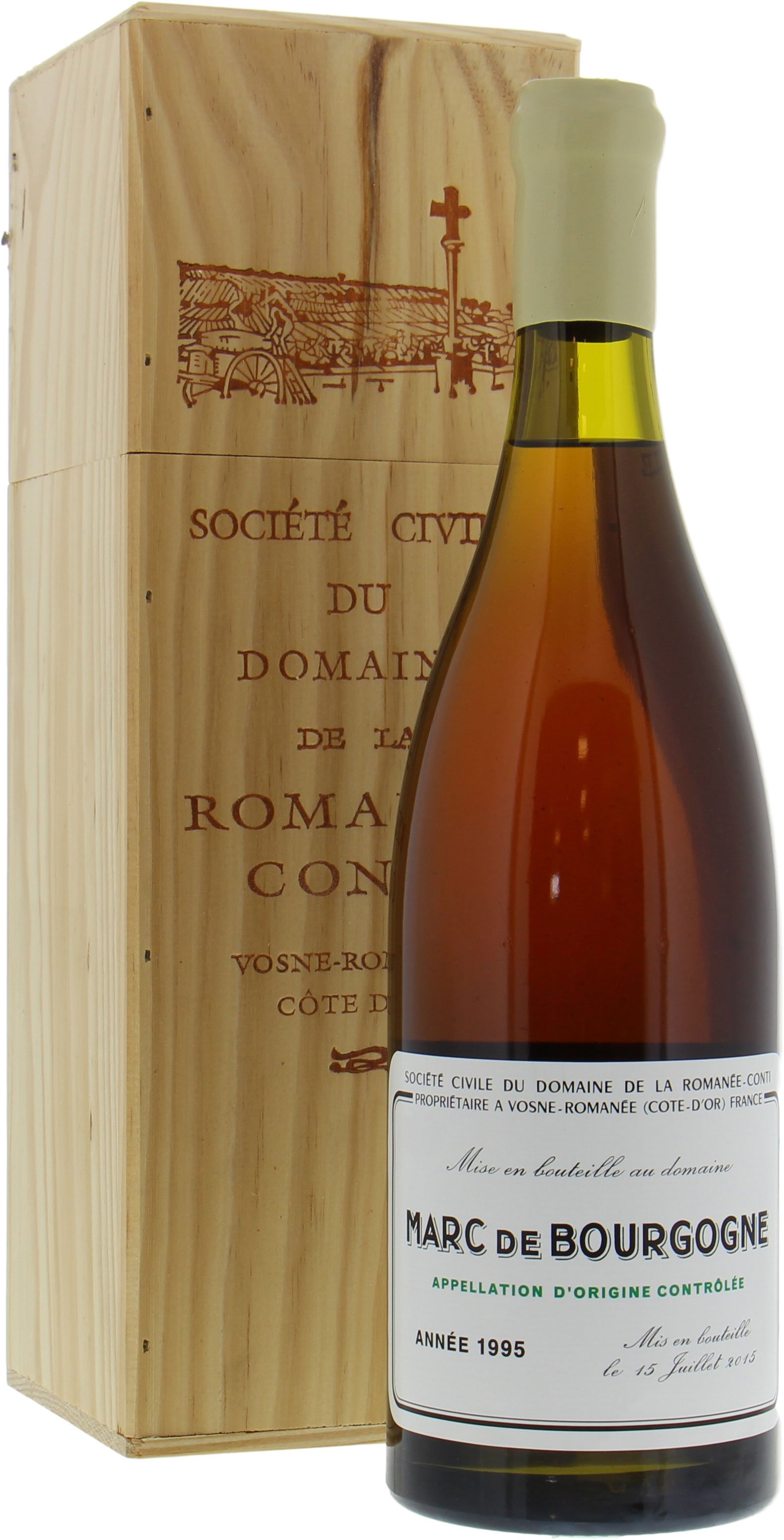 Domaine de la Romanee Conti - Marc de Bourgogne 1995 Perfect