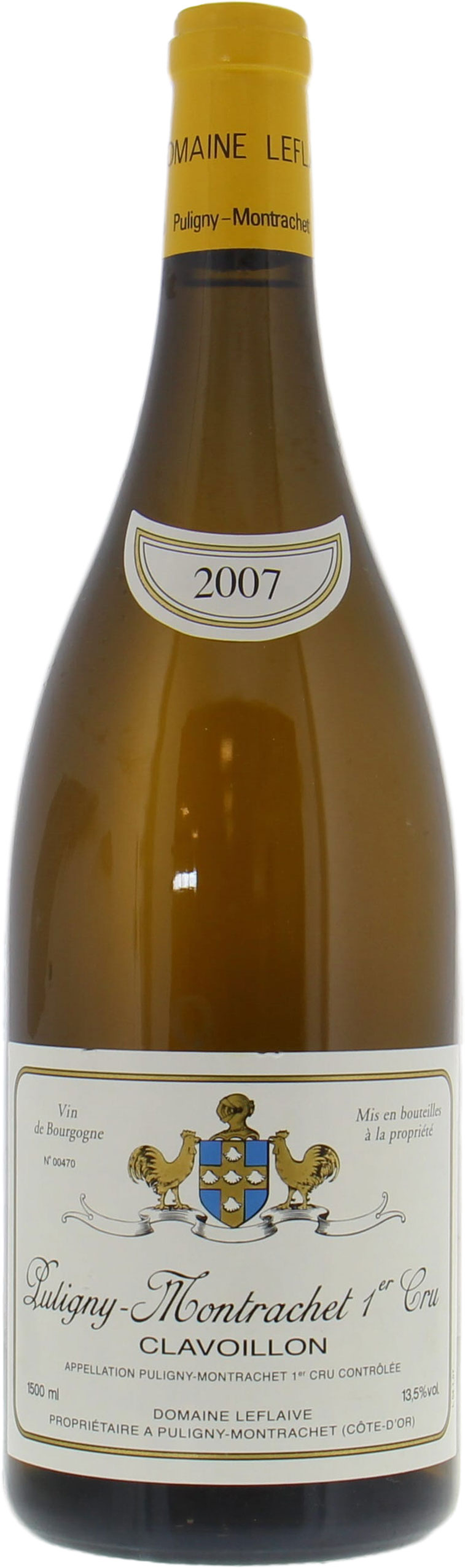 Domaine Leflaive - Puligny Montrachet Clavoillon 2007 perfect