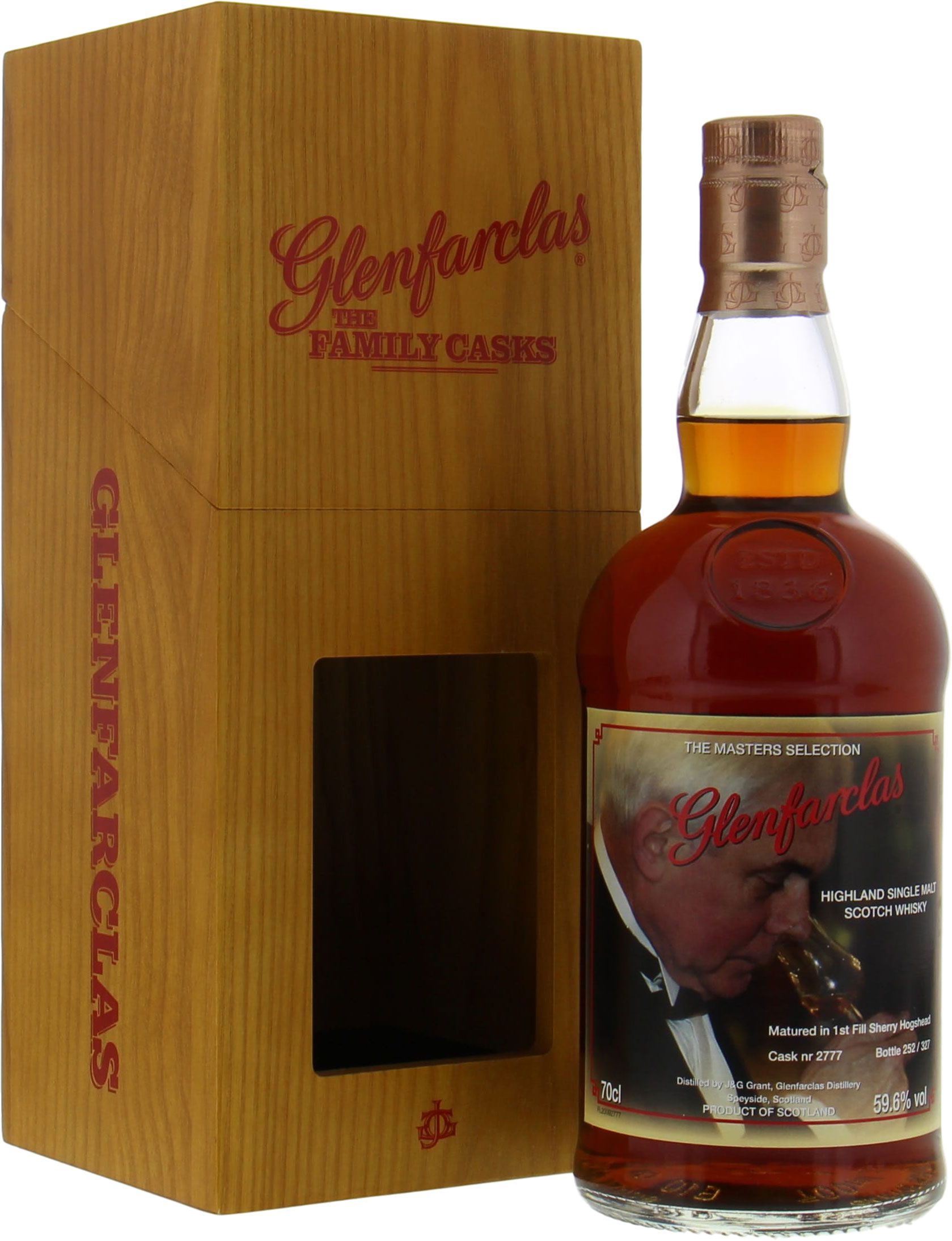 Glenfarclas - The Masters Selection 9 Years Old Cask 2777 59.6% 2009
