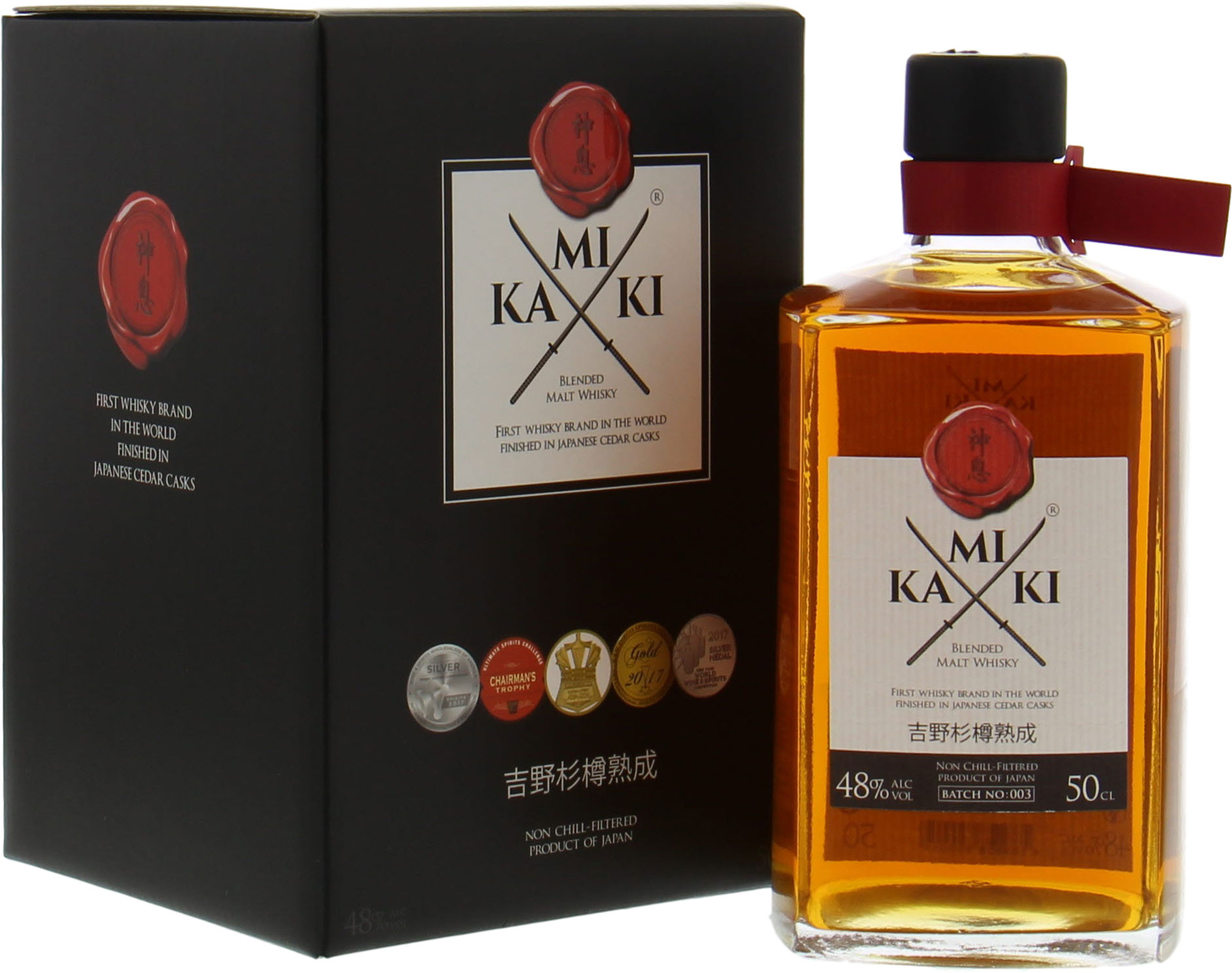 Kamiki - Blended Malt whisky 48% NV In Original Container