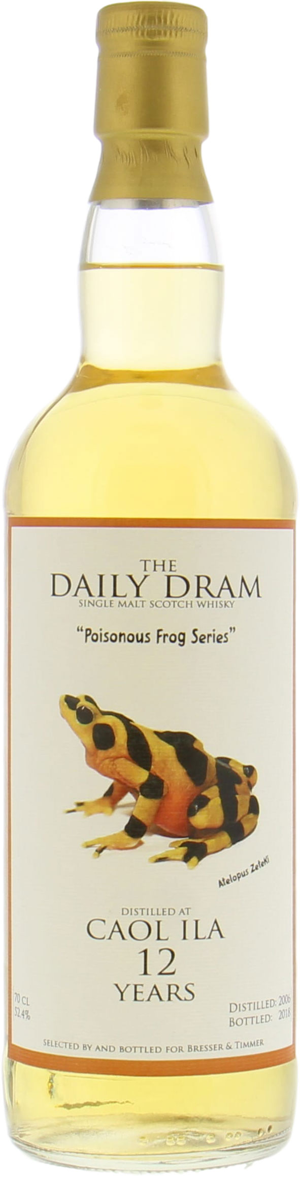 Caol Ila - Daily Dram 12 Years Old Poisonous Frog 52.4% 2006 Perfect