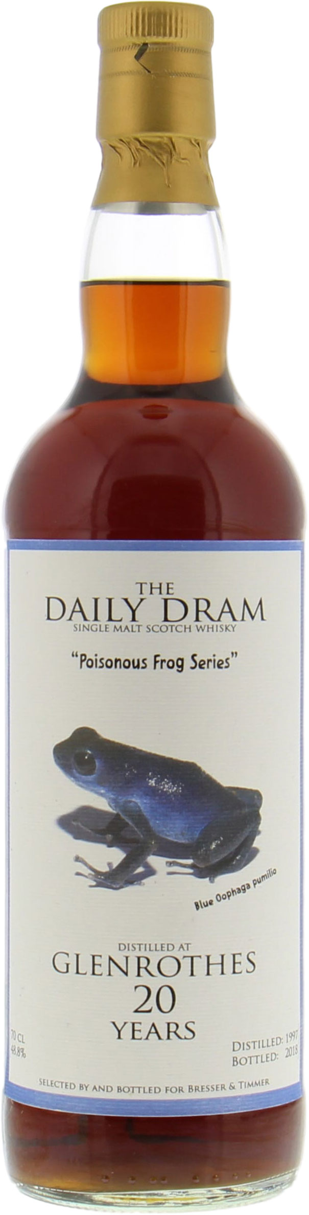 Glenrothes - Daily Dram 20 Years Old Poisonous Frog 48.8% 1997 Perfect