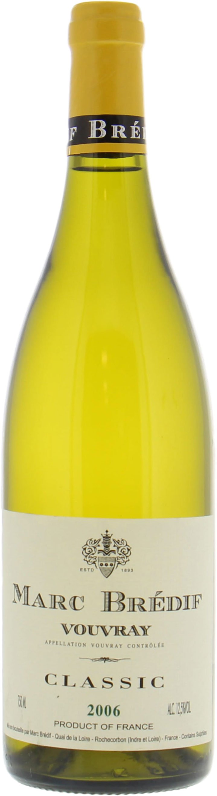 Marc Bredif - Vouvray Grande Annee 2006 Perfect