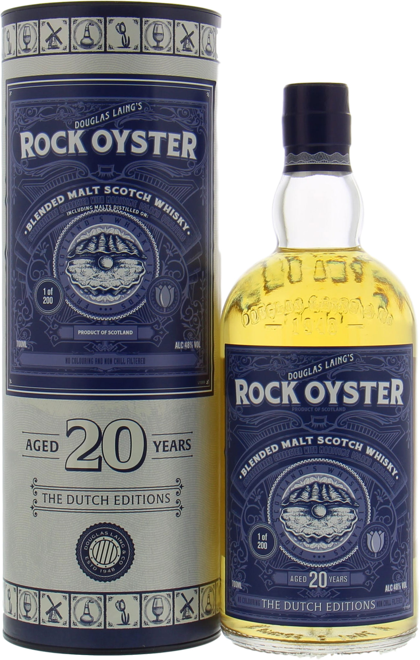 Douglas Laing - Rock Oyster 20 Years Old The Dutch Editions 48% NV