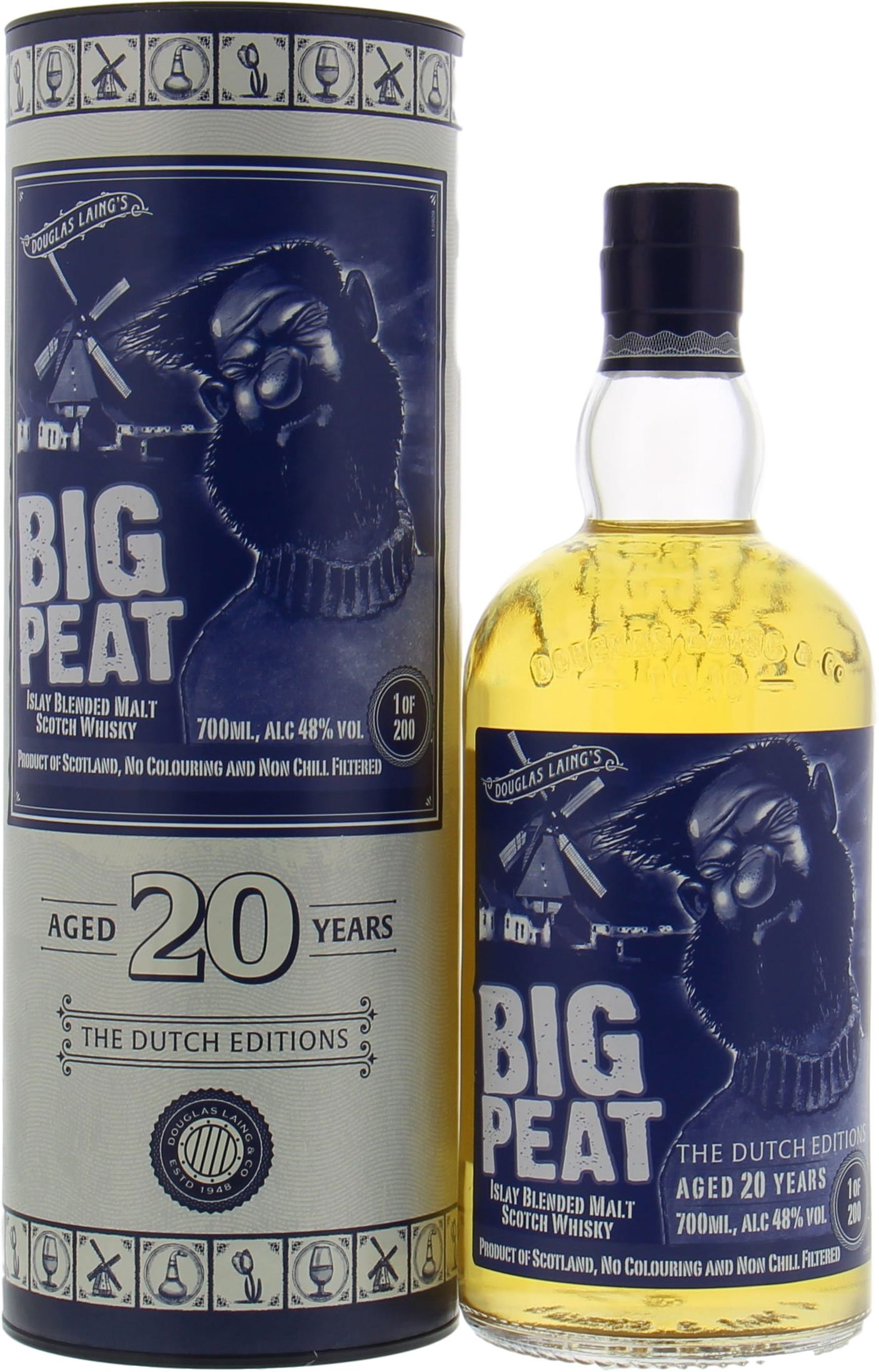 Douglas Laing - Big Peat 20 Years Old The Dutch Editions 48% NV In Original Container