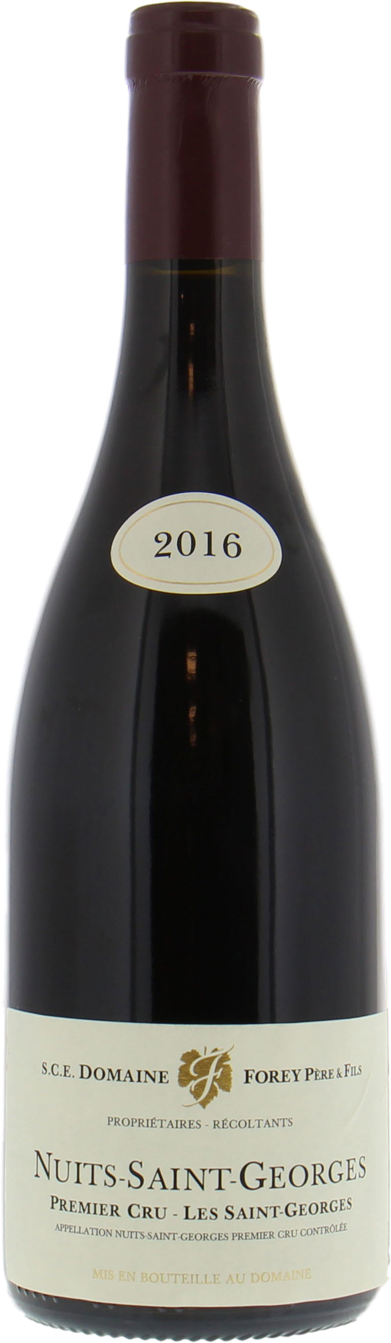 Domaine Forey Pere & Fils - Nuits St. Georges 1er Cru St. Georges 2016 Perfect