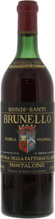 Biondi Santi - Brunello Riserva Greppo 1961