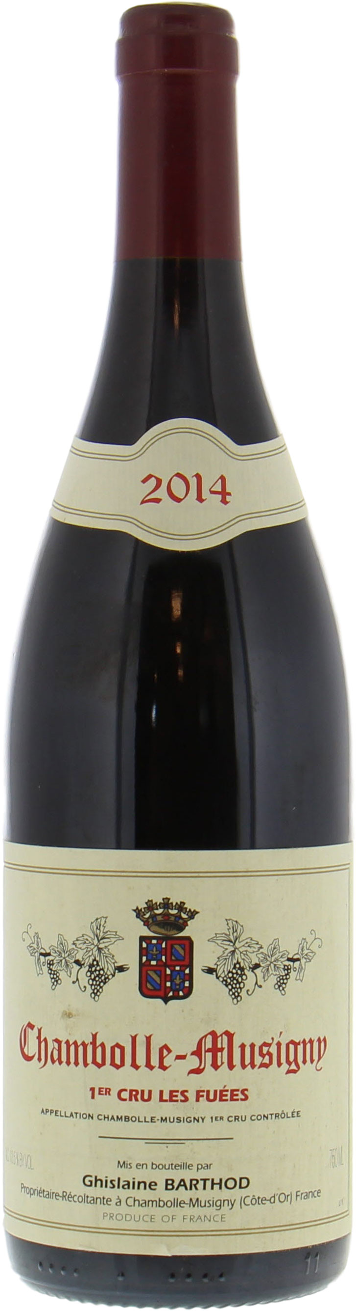 Ghislaine Barthod - Chambolle Musigny les Fuees 2014 Perfect