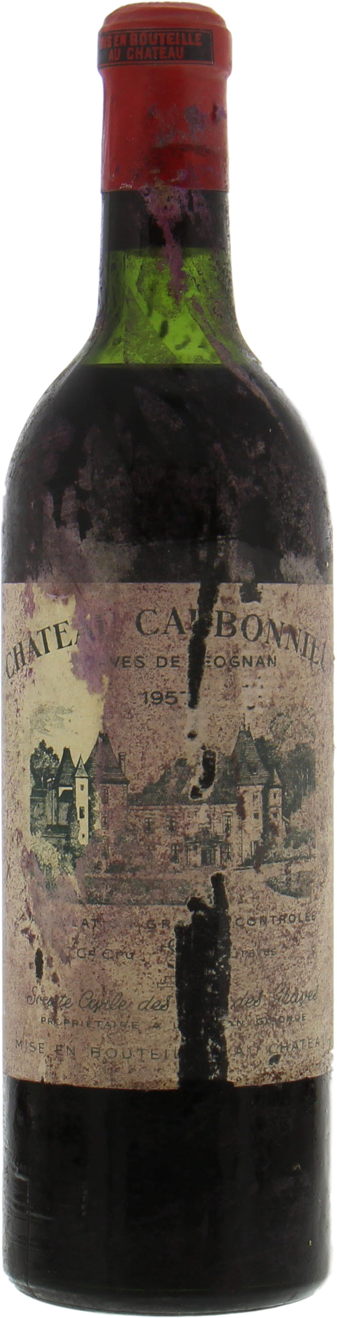 Chateau Carbonnieux - Chateau Carbonnieux 1957 Top Shoulder