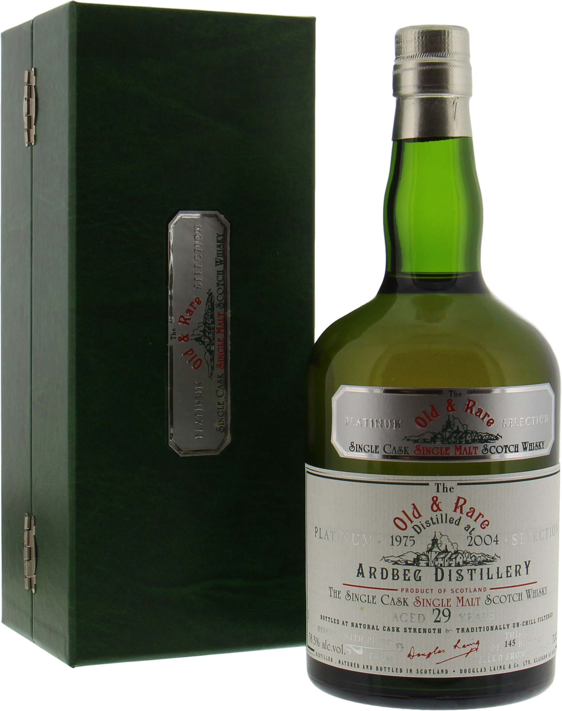 Ardbeg - 29 Years Old The Platinum Selection 58.3% 1975 In Original Container