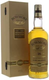 Bowmore - 16 Years Old 1989 Bourbon Matured 51.8% 1989