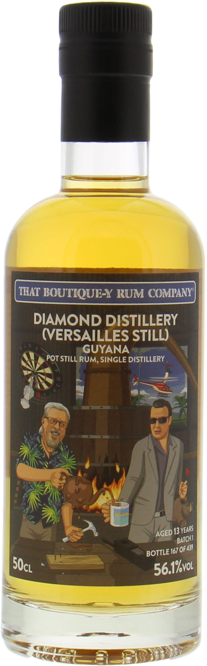 Diamond - 13 Years Old (Versailles Still) That Boutique-y Rum Company Batch 1 56.1% NV Perfect