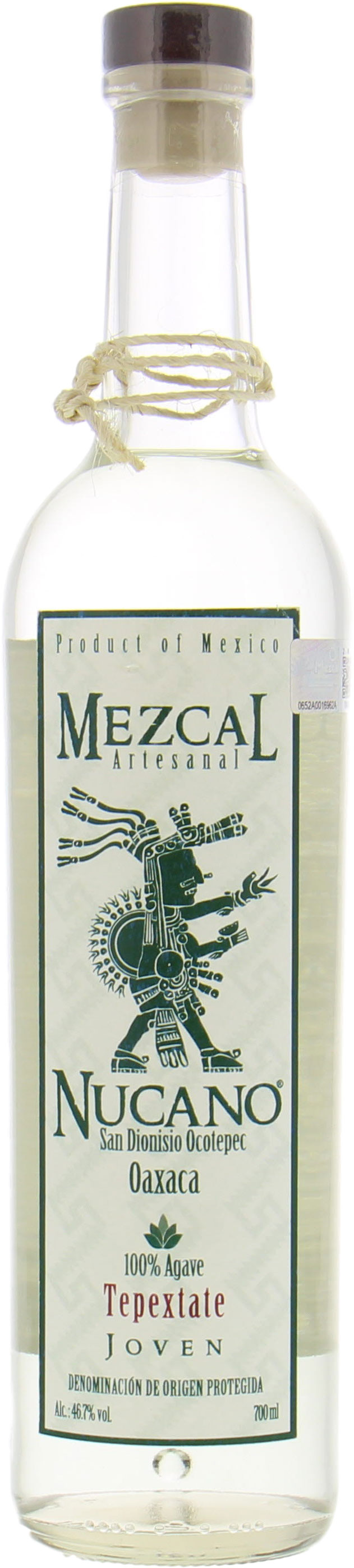 Nucano - Mezcal Nucano Tepextate Joven 100% Agave 46.7% NV