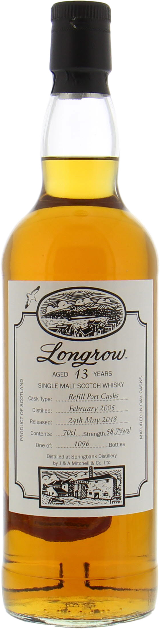 Longrow - 13 Years Old Open Day 2018 58.7% 2005 Perfect