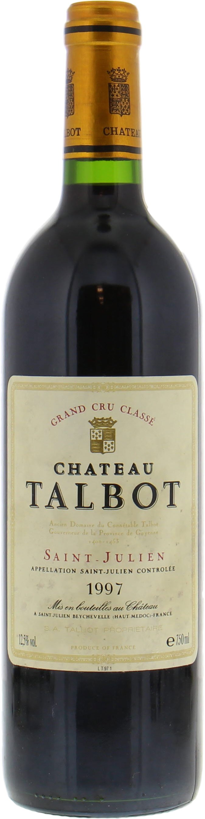 Chateau Talbot - Chateau Talbot 1997 Perfect