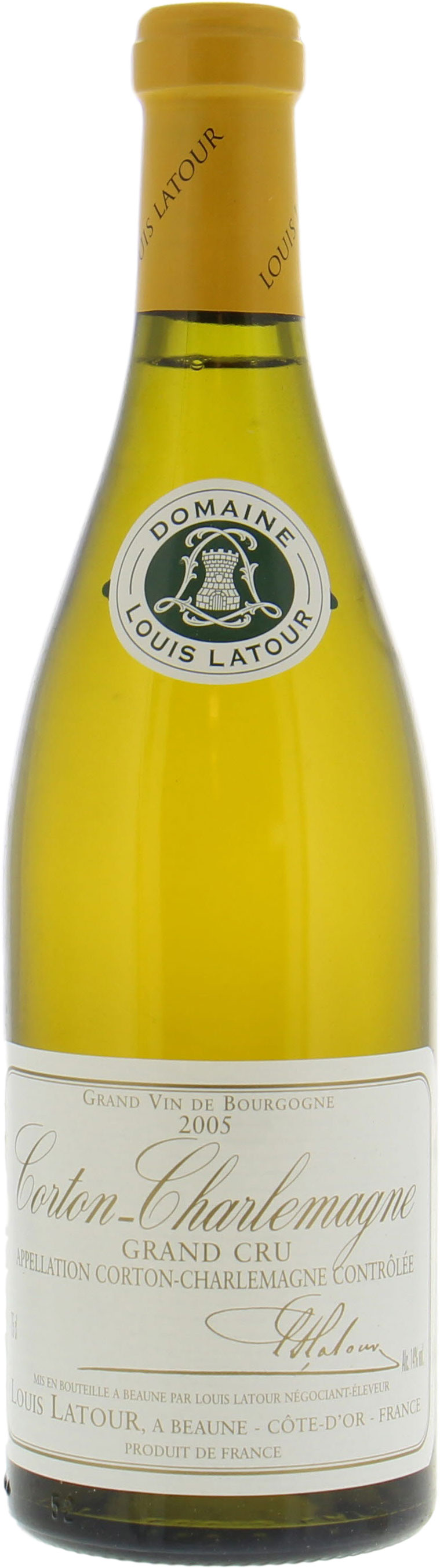 Louis Latour - Corton Charlemagne 2005 From Original Wooden Case