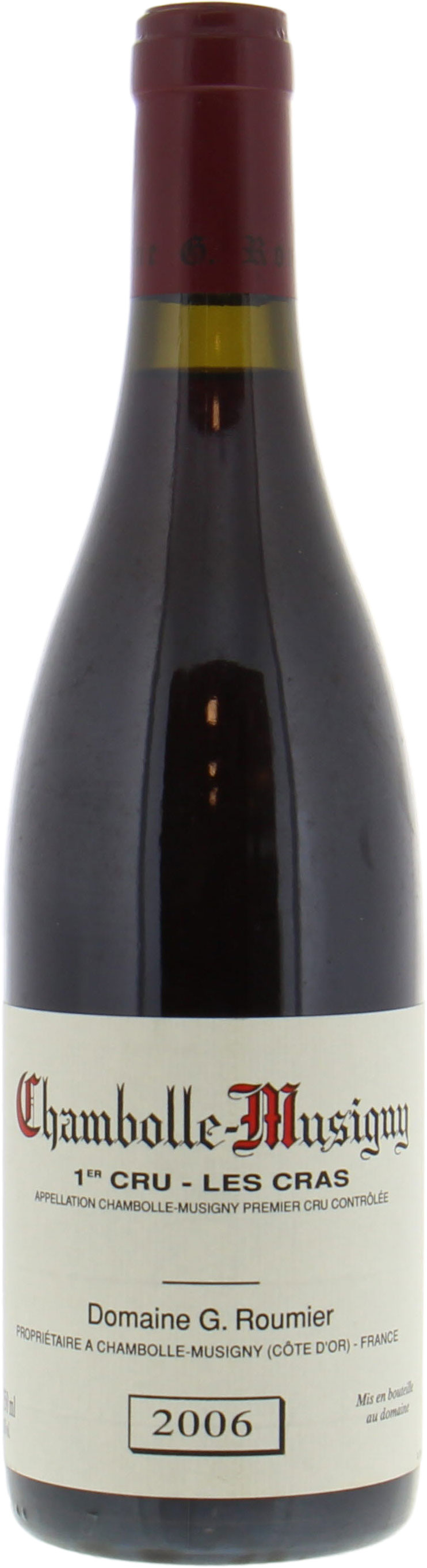 Georges Roumier - Chambolle Musigny les Cras 1cru 2006