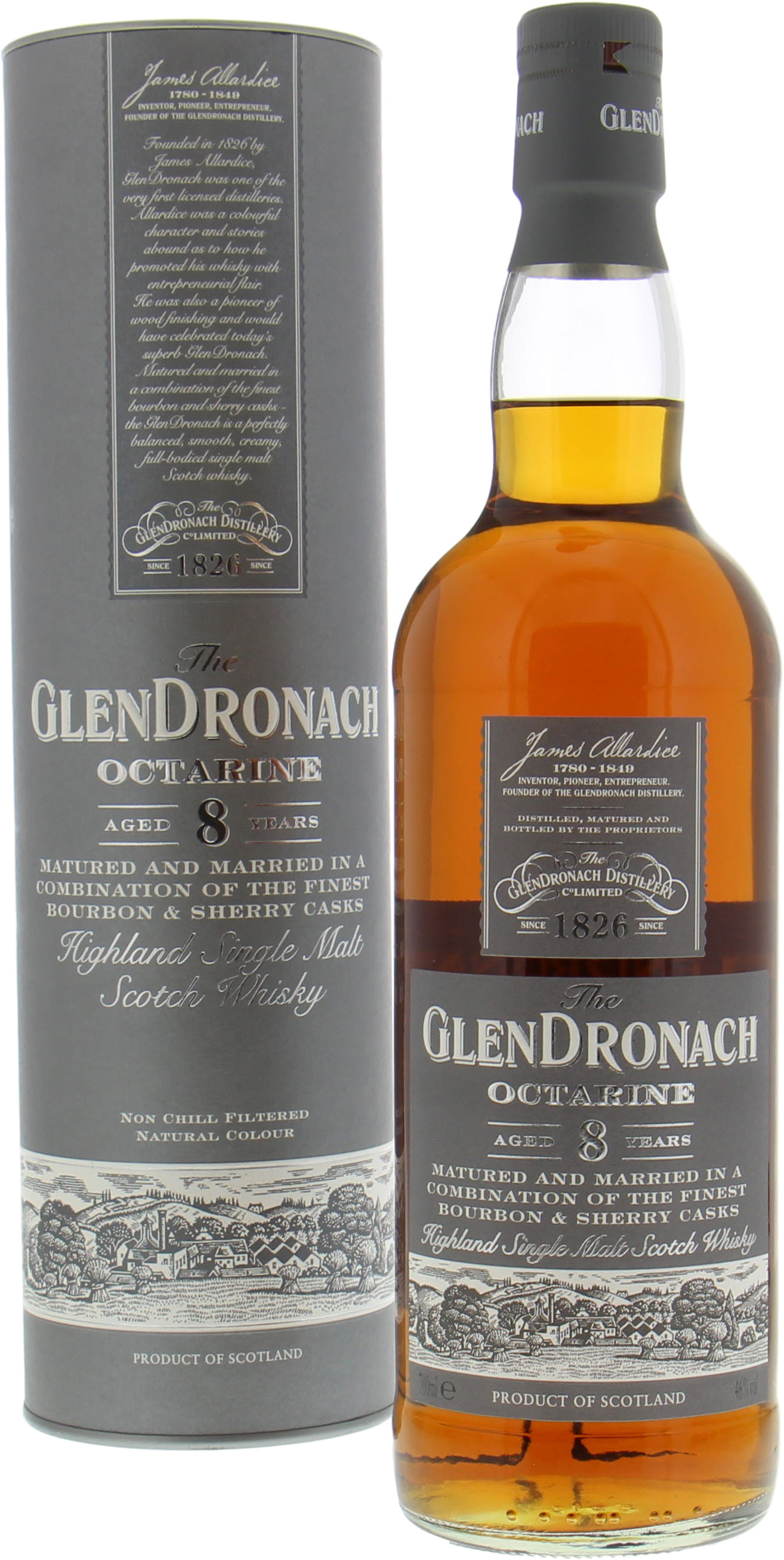 Glendronach - 8 Years Old Octarine NV In Original Container