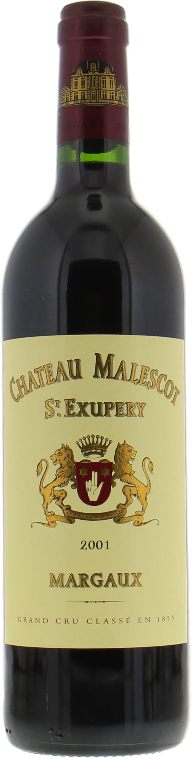 Chateau Malescot-St-Exupery - Chateau Malescot-St-Exupery 2001 From Original Wooden Case
