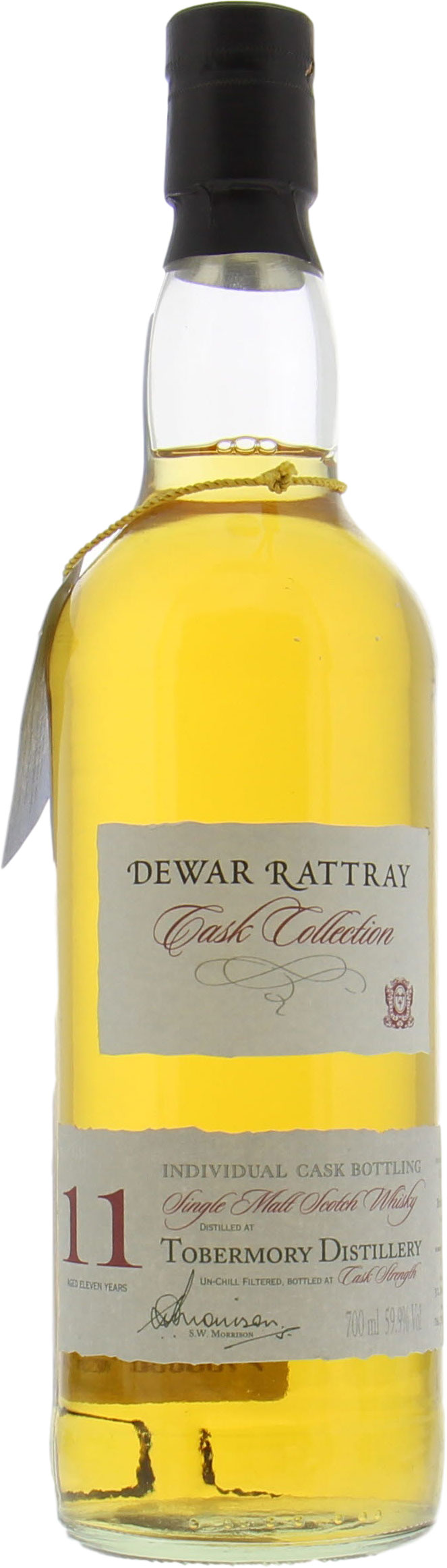 Tobermory - 11 Years Old Dewar Rattray Cask 1161 59.9% 1996 NO ORIGINAL TUBE INCLUDED!