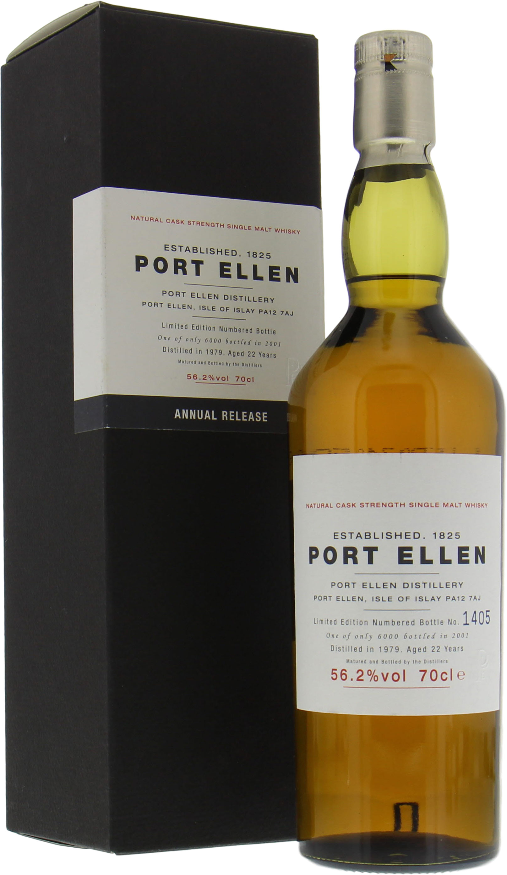 Port Ellen - 1st Release 22 years Old 56.2% 1979 10001