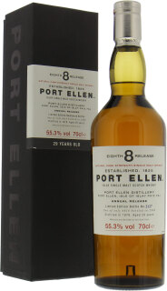 Port Ellen - 8th Annual Release 29 Years 55.3% 1978