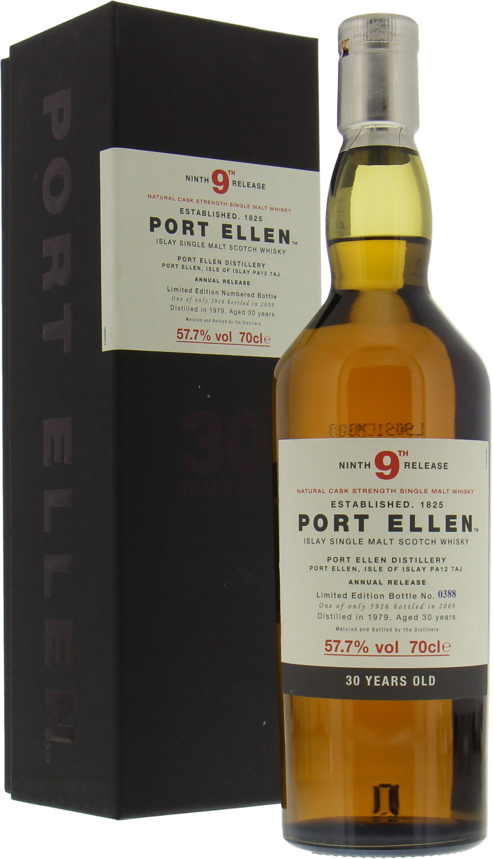 Port Ellen - 9th Release 30 Years Old 57,7% 1979 10001