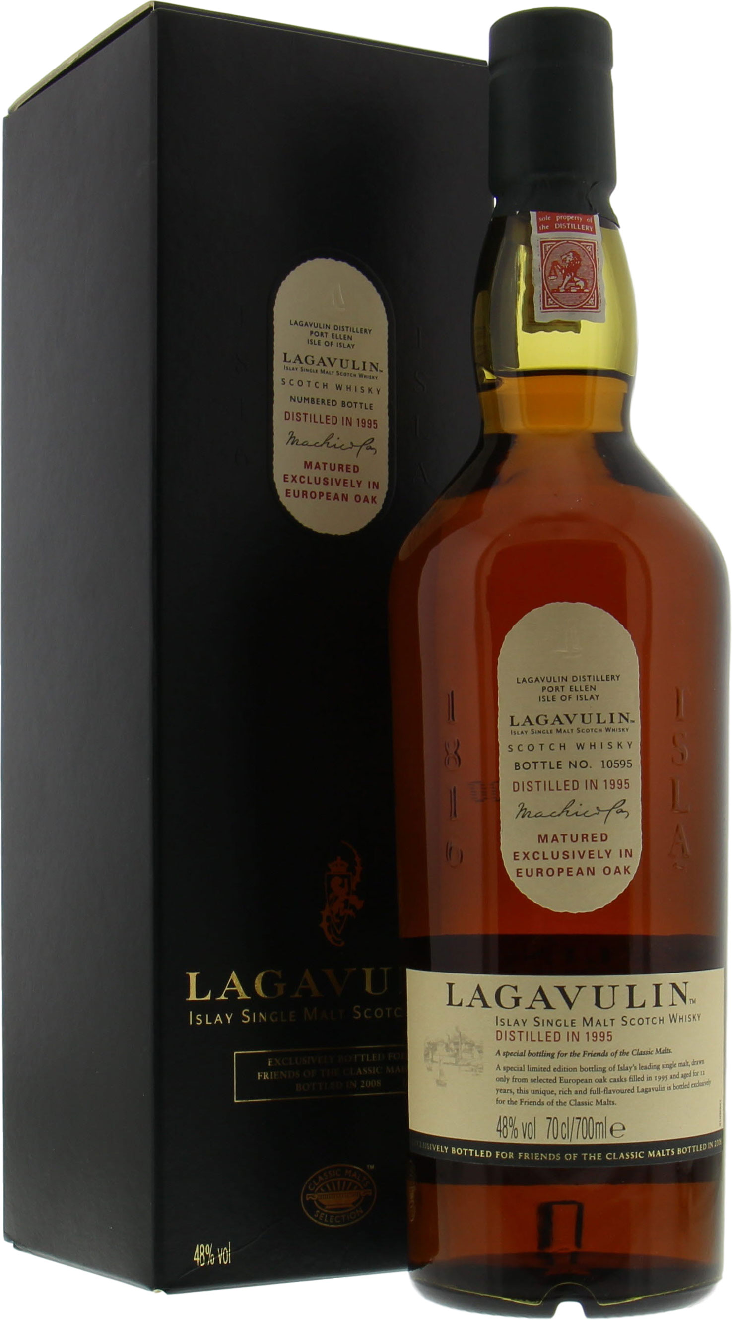 Lagavulin - 12 Years Old Friends of Classic Malts 48% 1995 10001