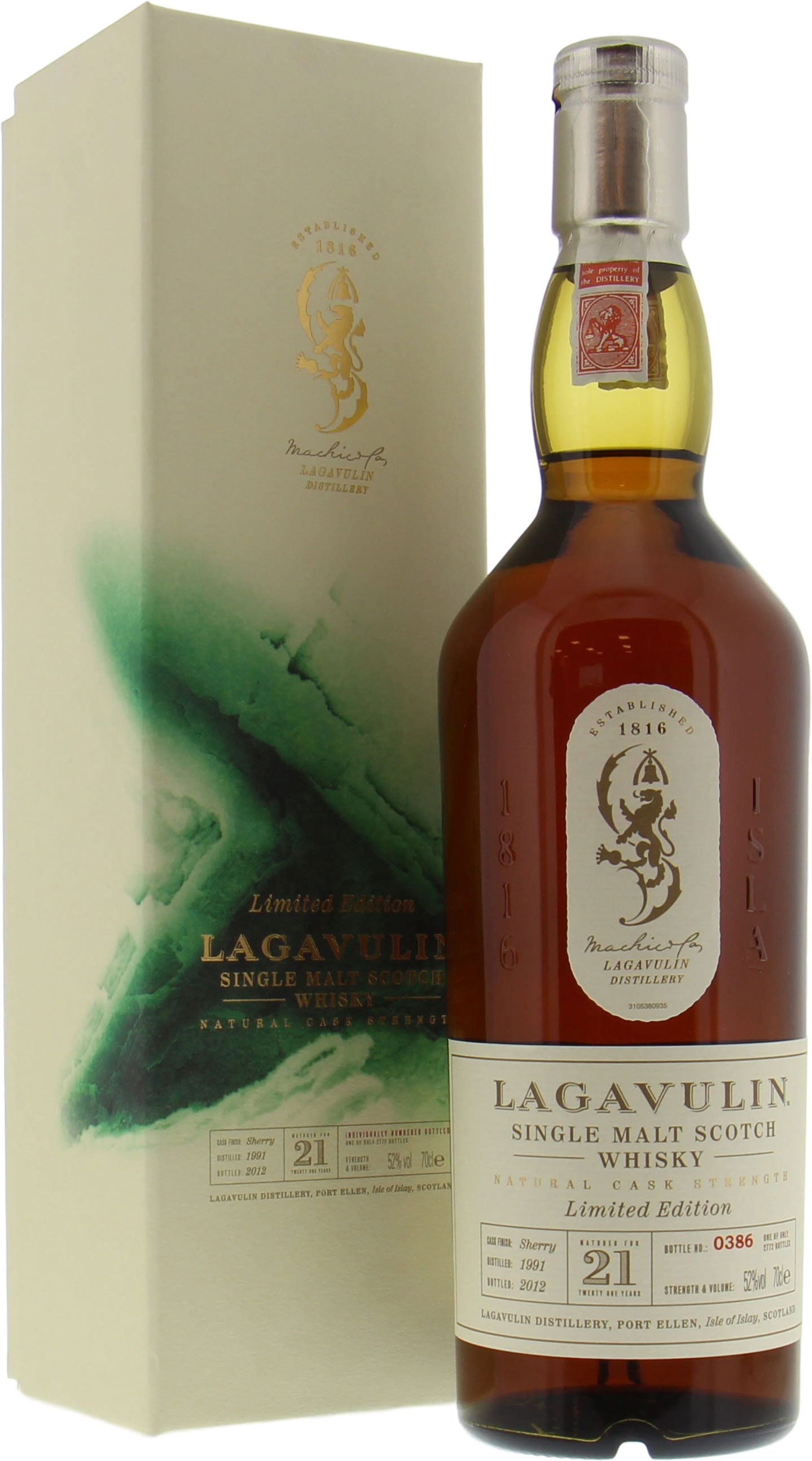Lagavulin - 21 Years Old Limited Edition 1991 52% 1991 10001