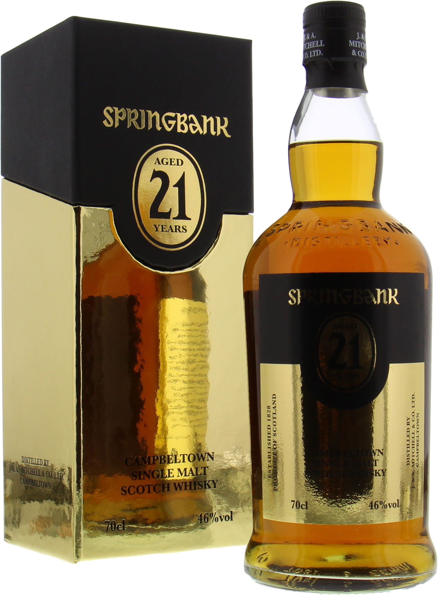 Springbank - 21 Years Old 2013 Edition 46% NV In Original Container 10001