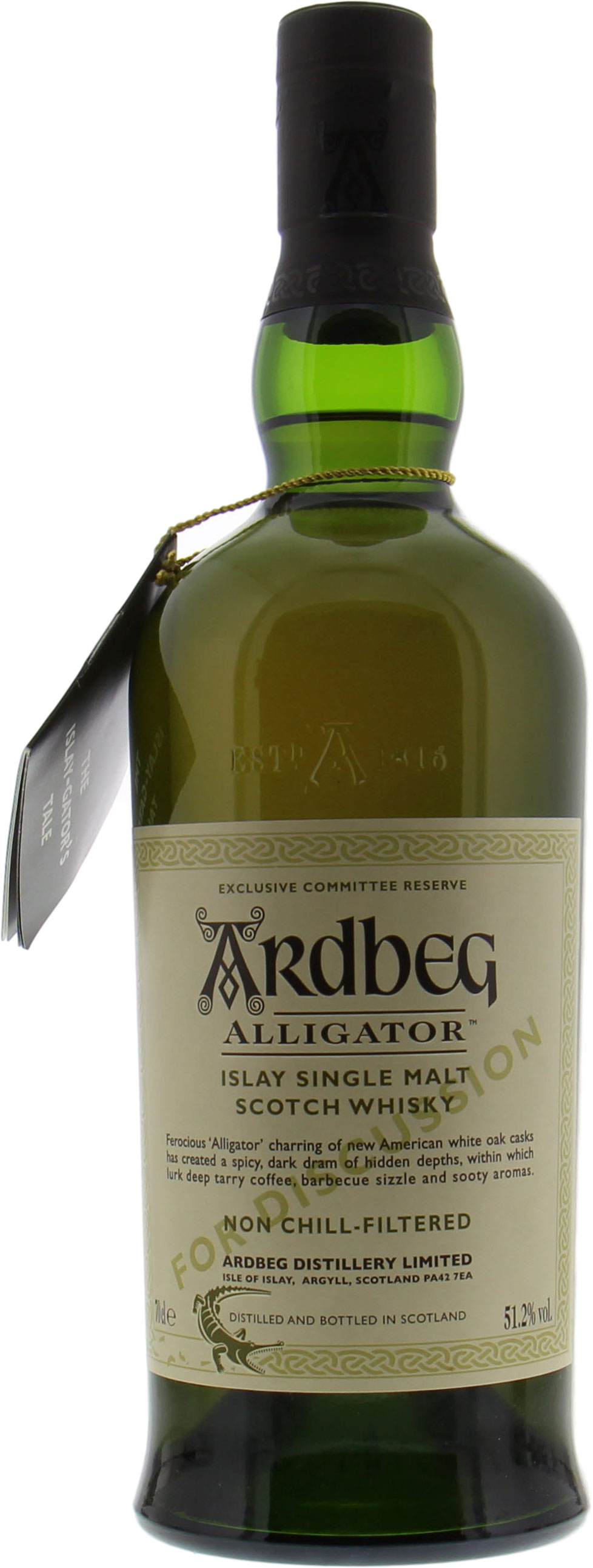 Ardbeg - Alligator Committee Reserve for Discussion 51.2% NV 10001