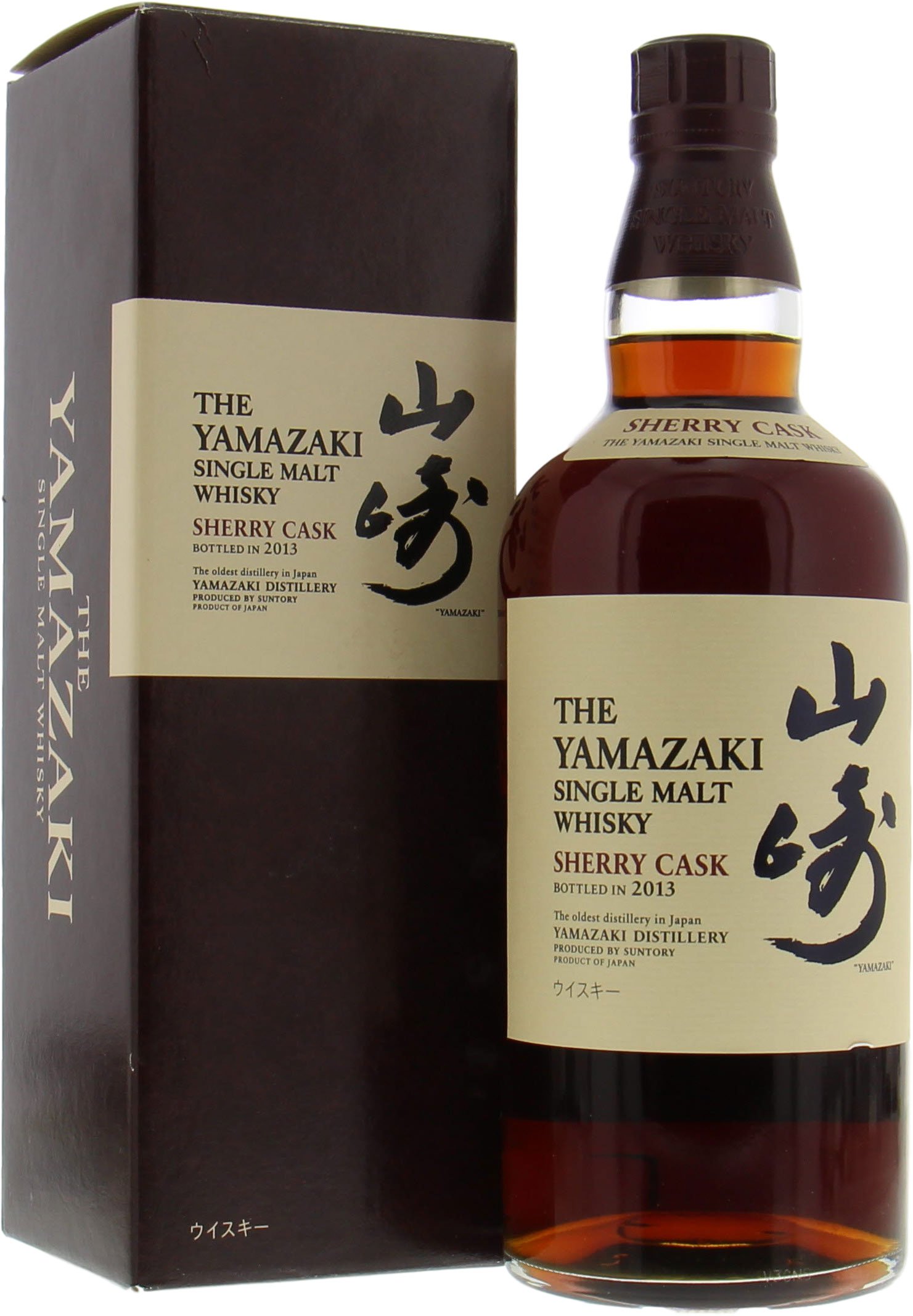 Yamazaki Sherry Cask 2013 Jim Murray's Best Whisky Of the World 2015 48% NAS