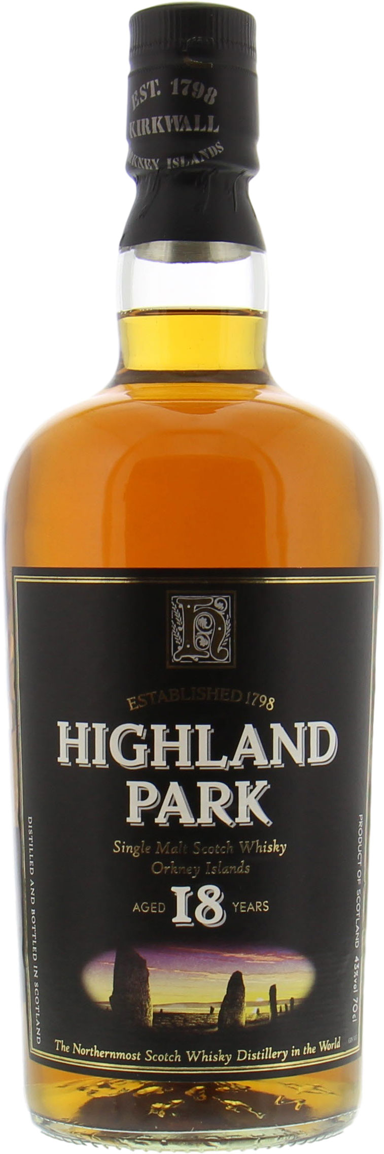 Highland Park - 18 Years Dumpy Bottle 43% NV NO OC