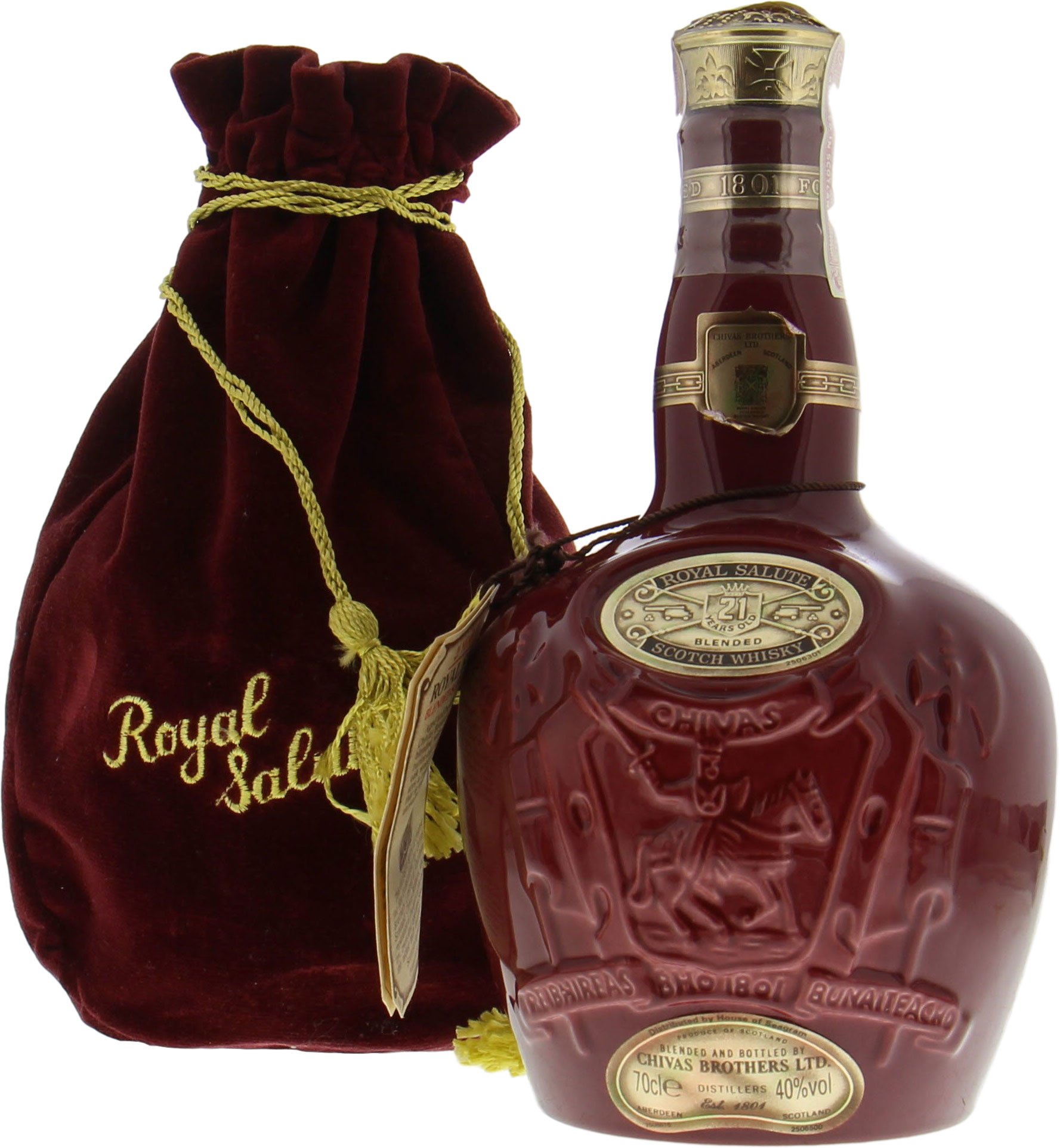 Royal Salute - 21 Years Old Ruby Flagon 40% NAS Perfect