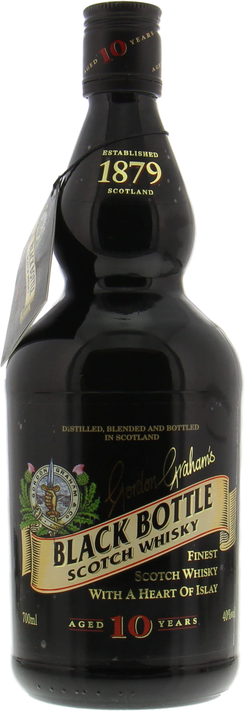 Bunnahabhain - Black Bottle 10 Years Old Finest Scotch Whisky 40% NV