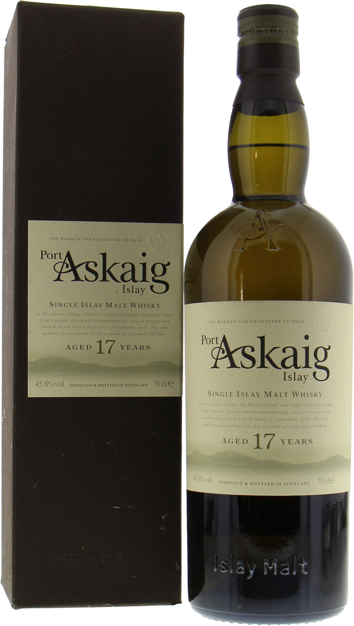 Port Askaig - 17 Years Old 45.8% NV In Original Container