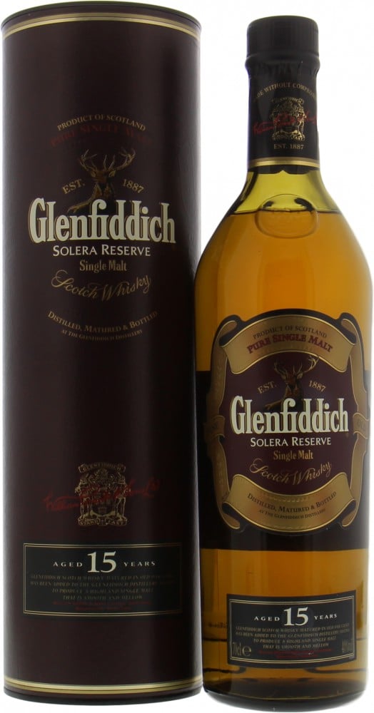 Glenfiddich Solera Reserve 15 Years Old 40% NV; | Buy Online | Best of Wines | Whisky