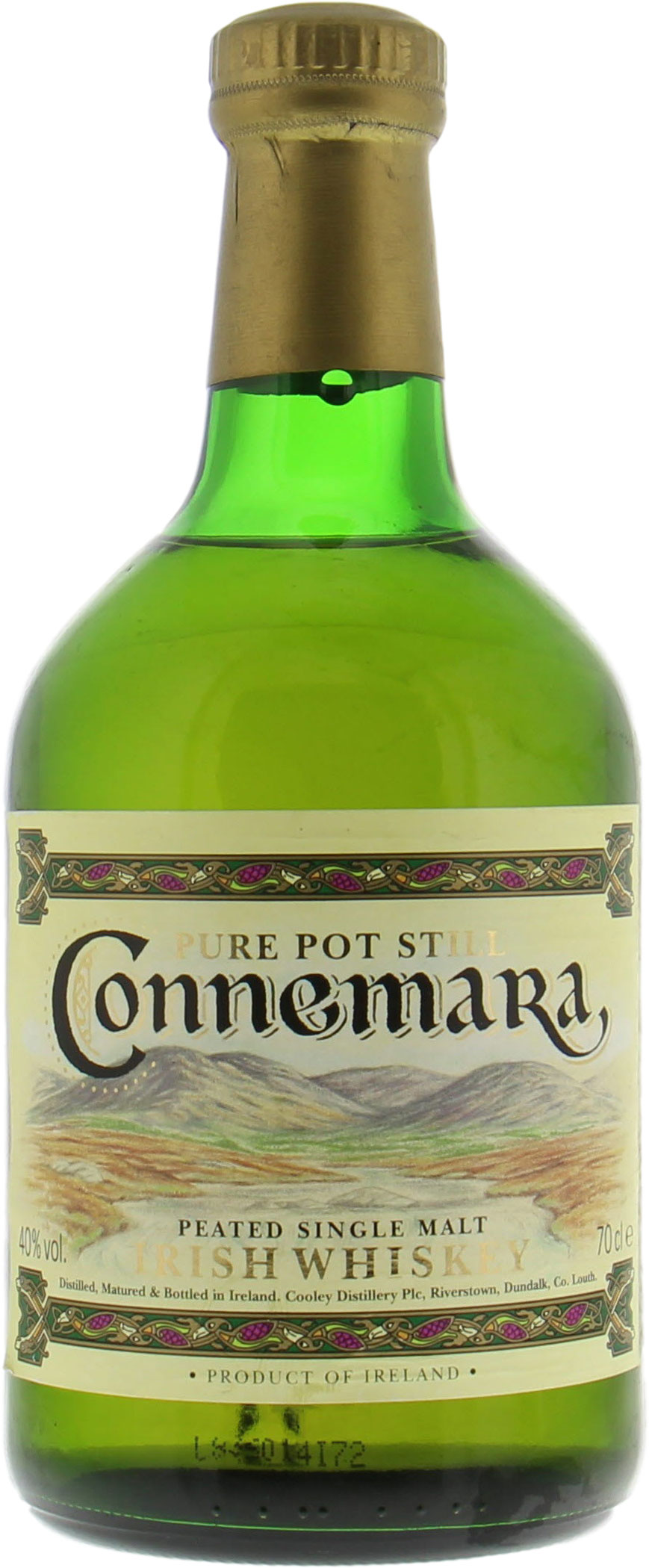 Cooley Distillery - Connemara Peated Single Malt 40% NV No Original Container Included!