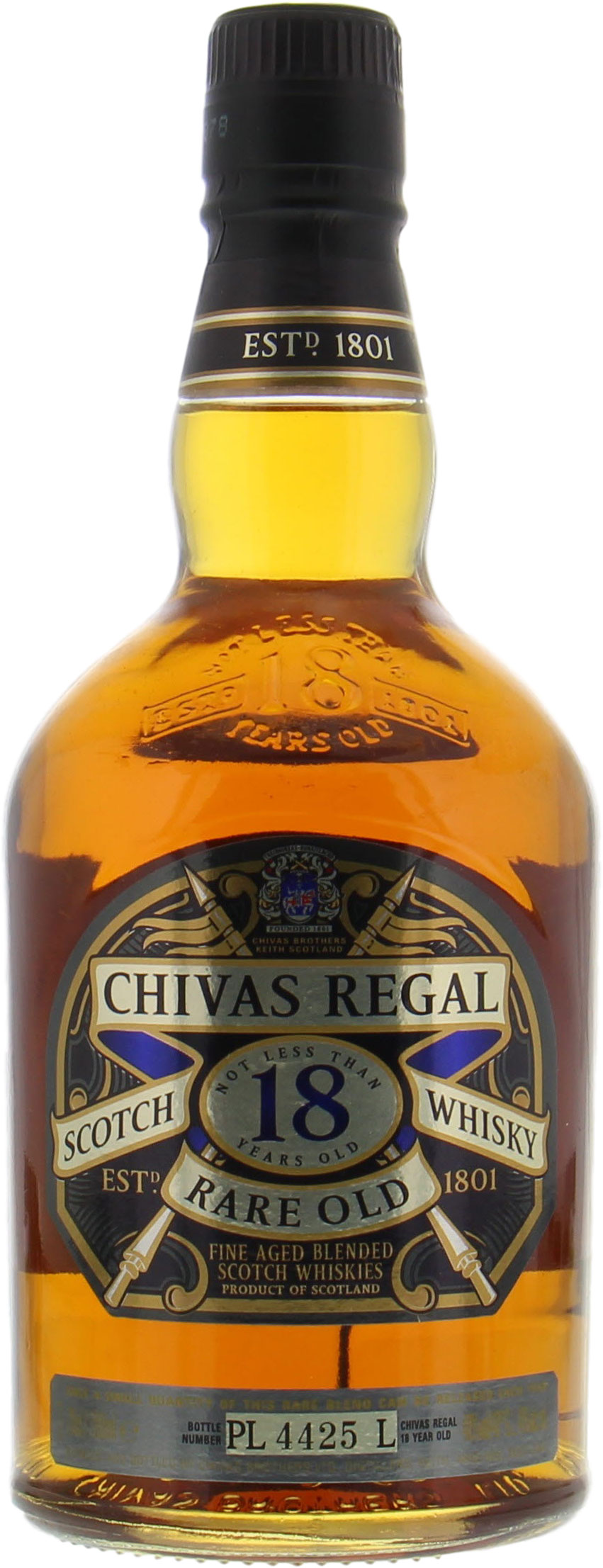 Chivas Brothers - 18 Years Rare Old 40% NV No Original Container Included!