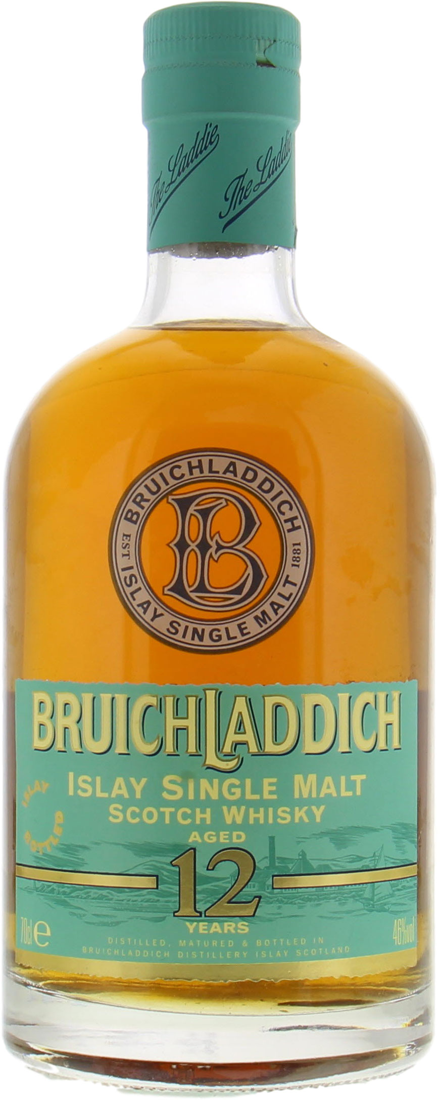 Bruichladdich - 12 Years Old Label 46% NV No Original Container Included!