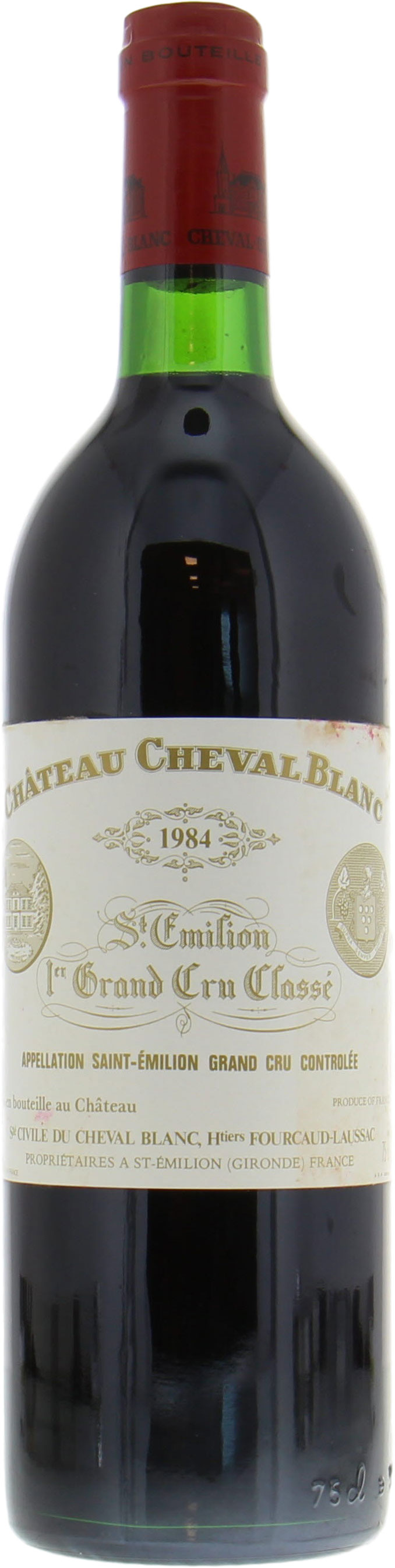 Chateau Cheval Blanc - Chateau Cheval Blanc 1984 From Original Wooden Case