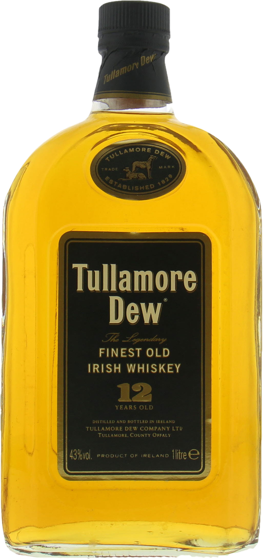 Midleton (1975-) - Tullamore Dew 12 Years Old 43% NV Perfect