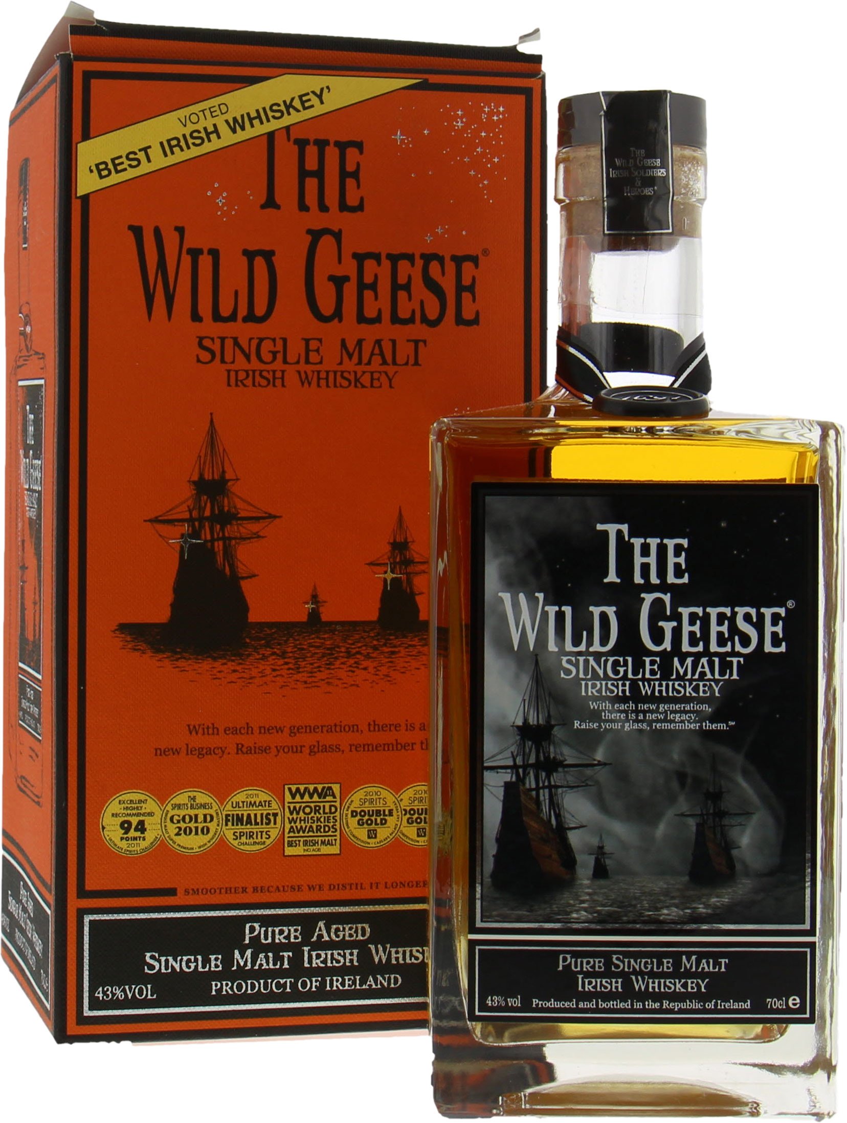 Cooley Distillery - The Wild Geese Single Malt 43% NV Perfect