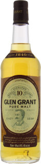Glen Grant - 10 Years Old Pure Malt 40% NV