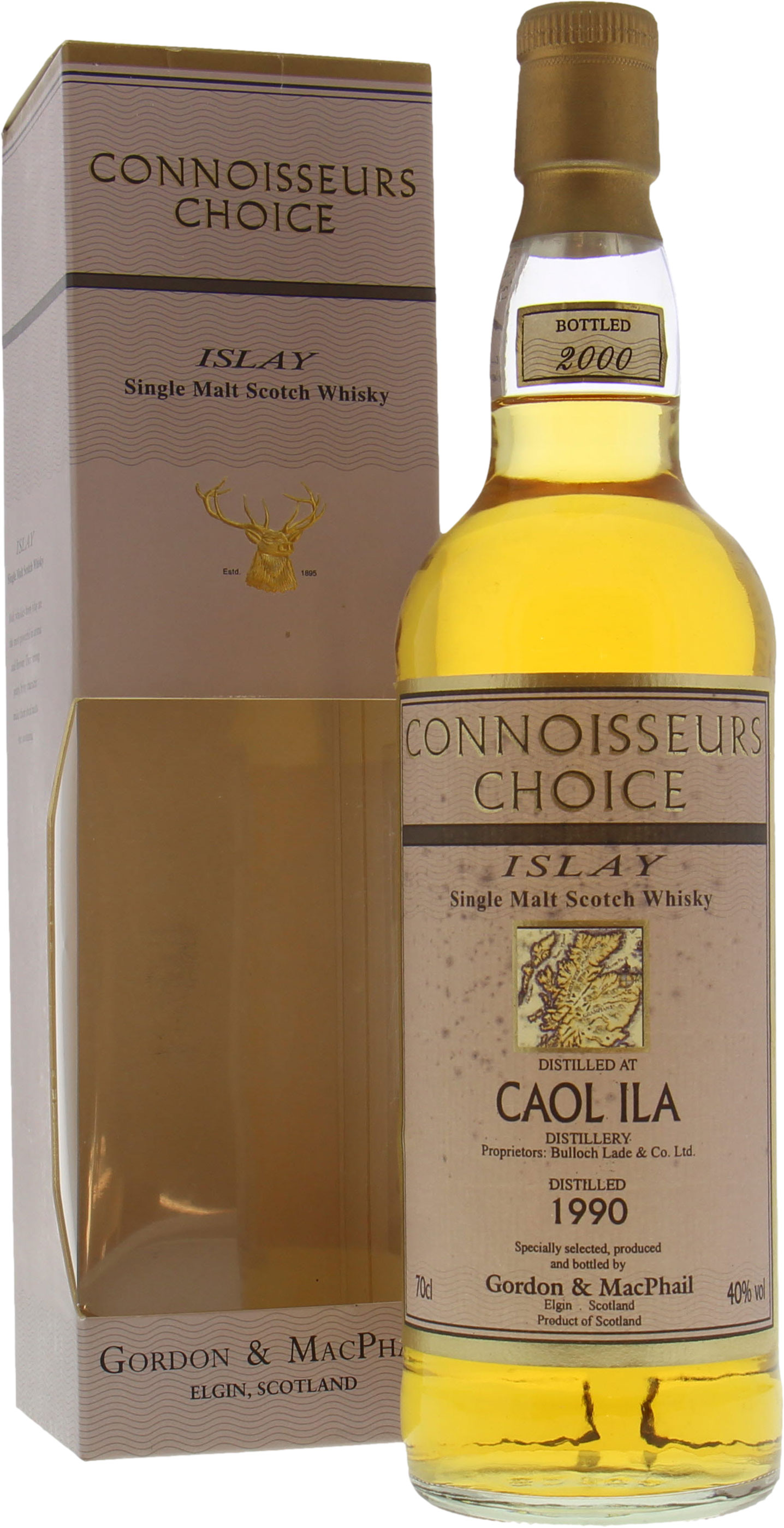 Caol Ila - 1990 Connoisseurs Choice 40% 1990 In Original Box