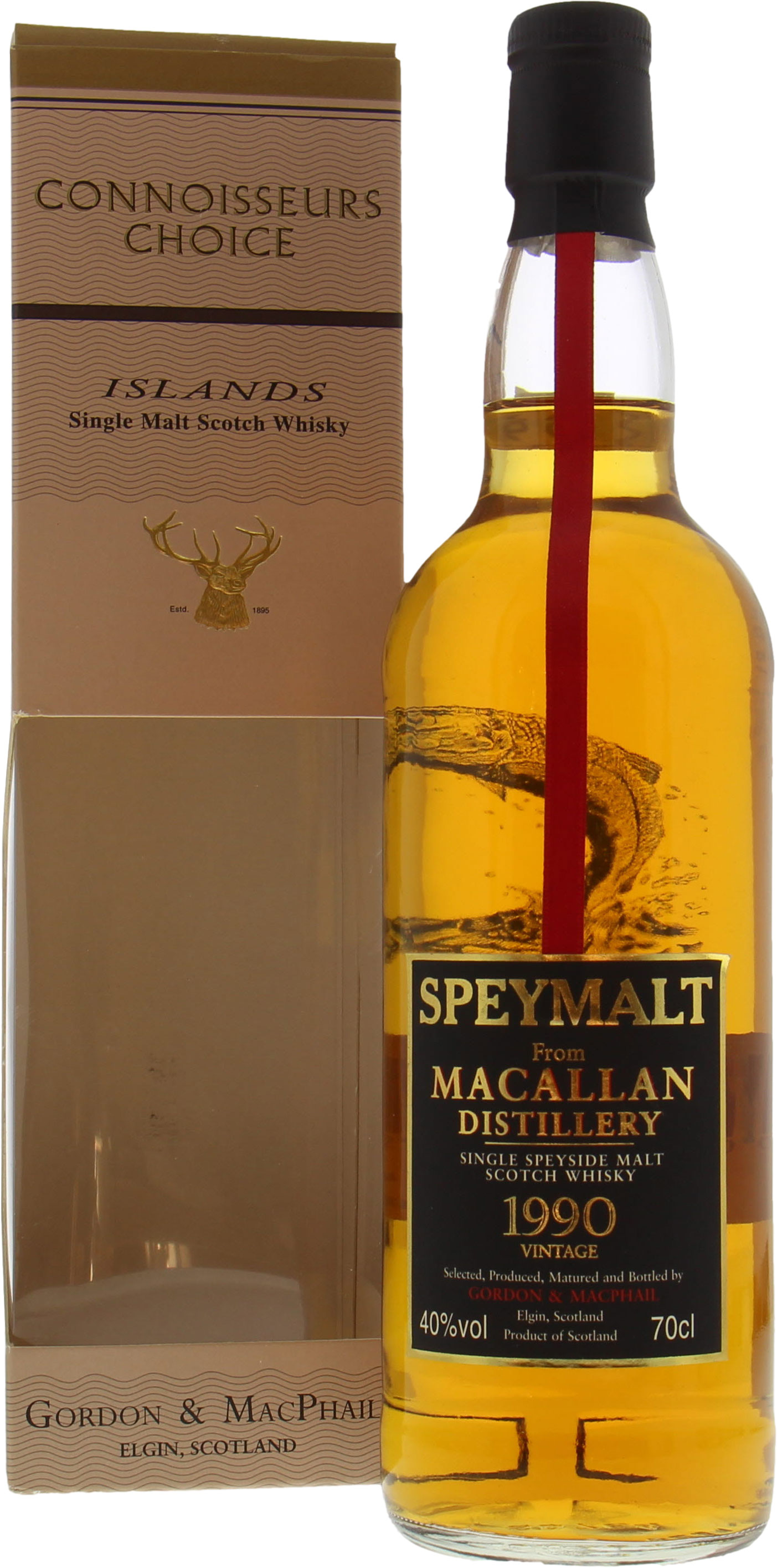 Macallan - Speymalt 1990 Gordon & MacPhail 40% 1990 In original Box