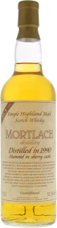Mortlach - 1990 Dun Eideann Sherry Casks 50.5% 1990
