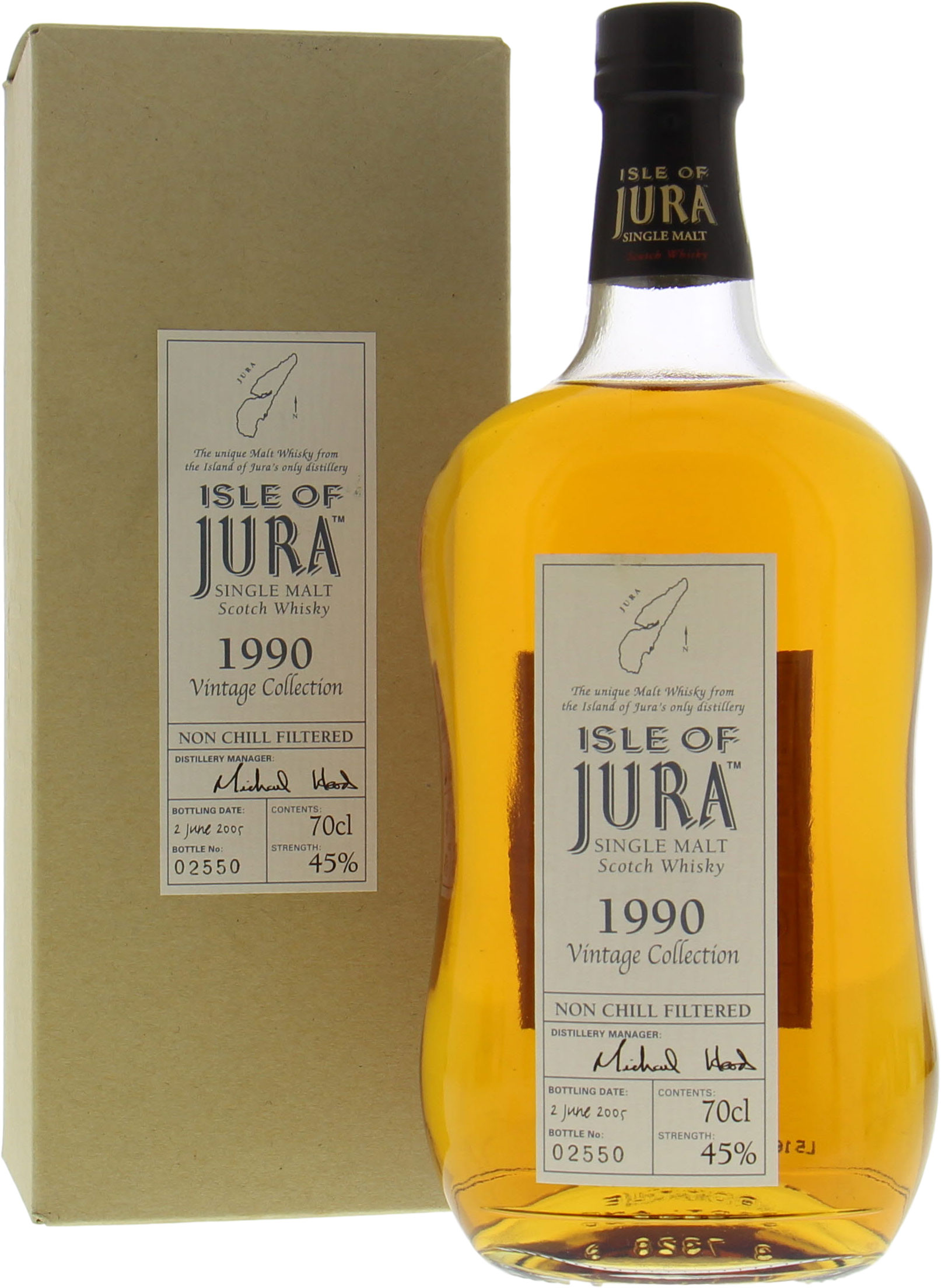 Jura - 1990 Vintage Collection 45% 1990 Perfect