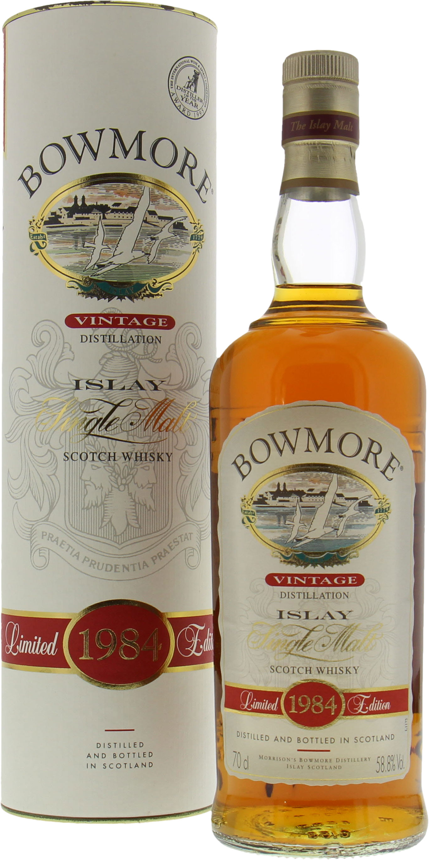 Bowmore - Vintage 1984 58.8% 1984 In Orginal Container